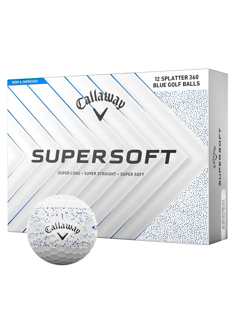 Callaway Supersoft Splatter 2025 Golf Balls