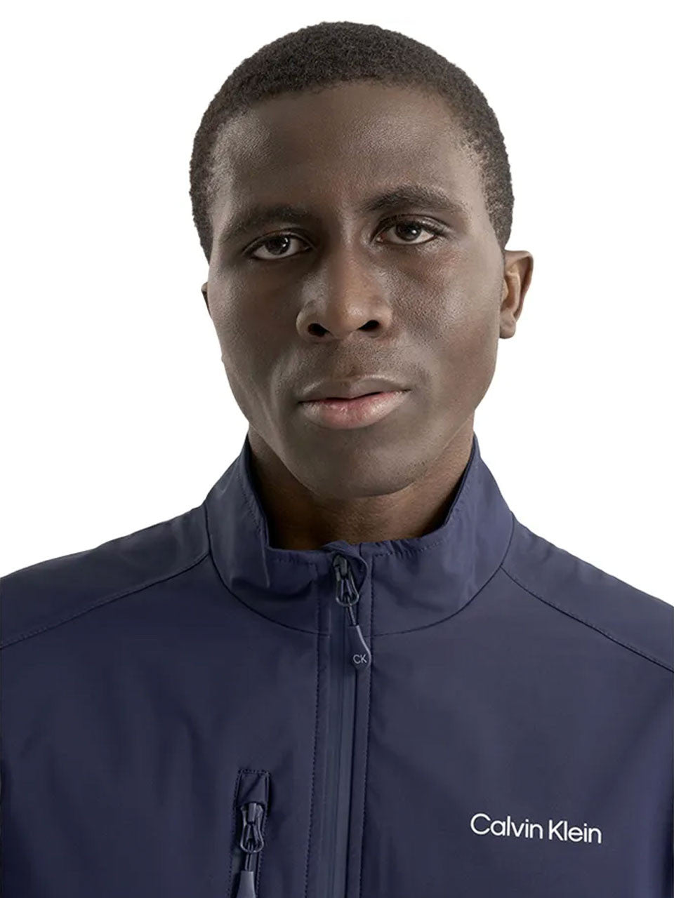 Calvin Klein Acres Short Sleeve Waterproof Jacket - Navy