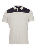Calvin Klein Baltimore Colour Block Polo - Silver/Navy