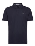 Calvin Klein Cotton Blend Quad Polo - French Navy