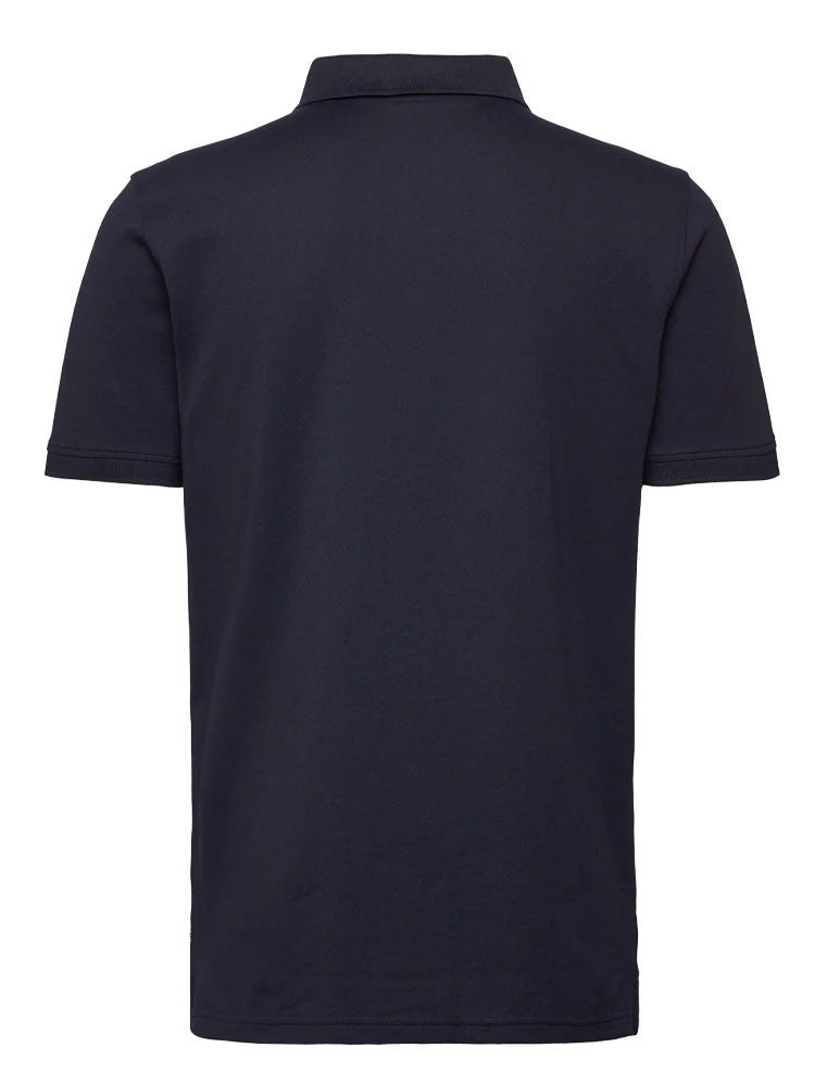 Calvin Klein Cotton Blend Quad Polo - French Navy