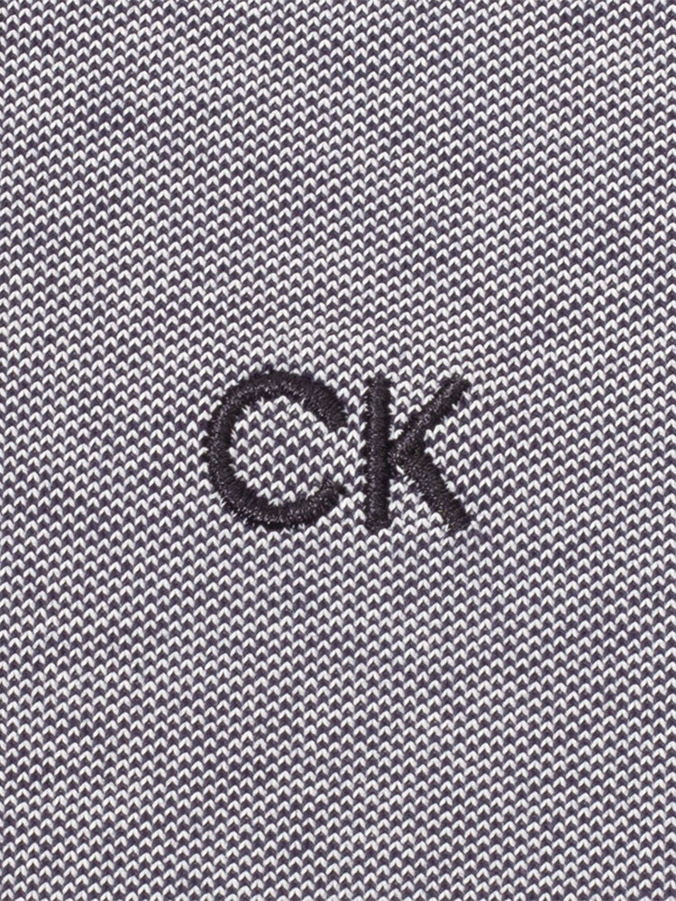 Calvin Klein Cotton Blend Uni Polo - Navy Oxford
