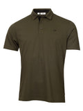 Calvin Klein Cotton Blend Uni Polo - Olive Oxford