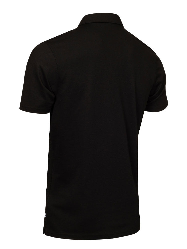 Calvin Klein Cotton Blend Uni Polo - Black