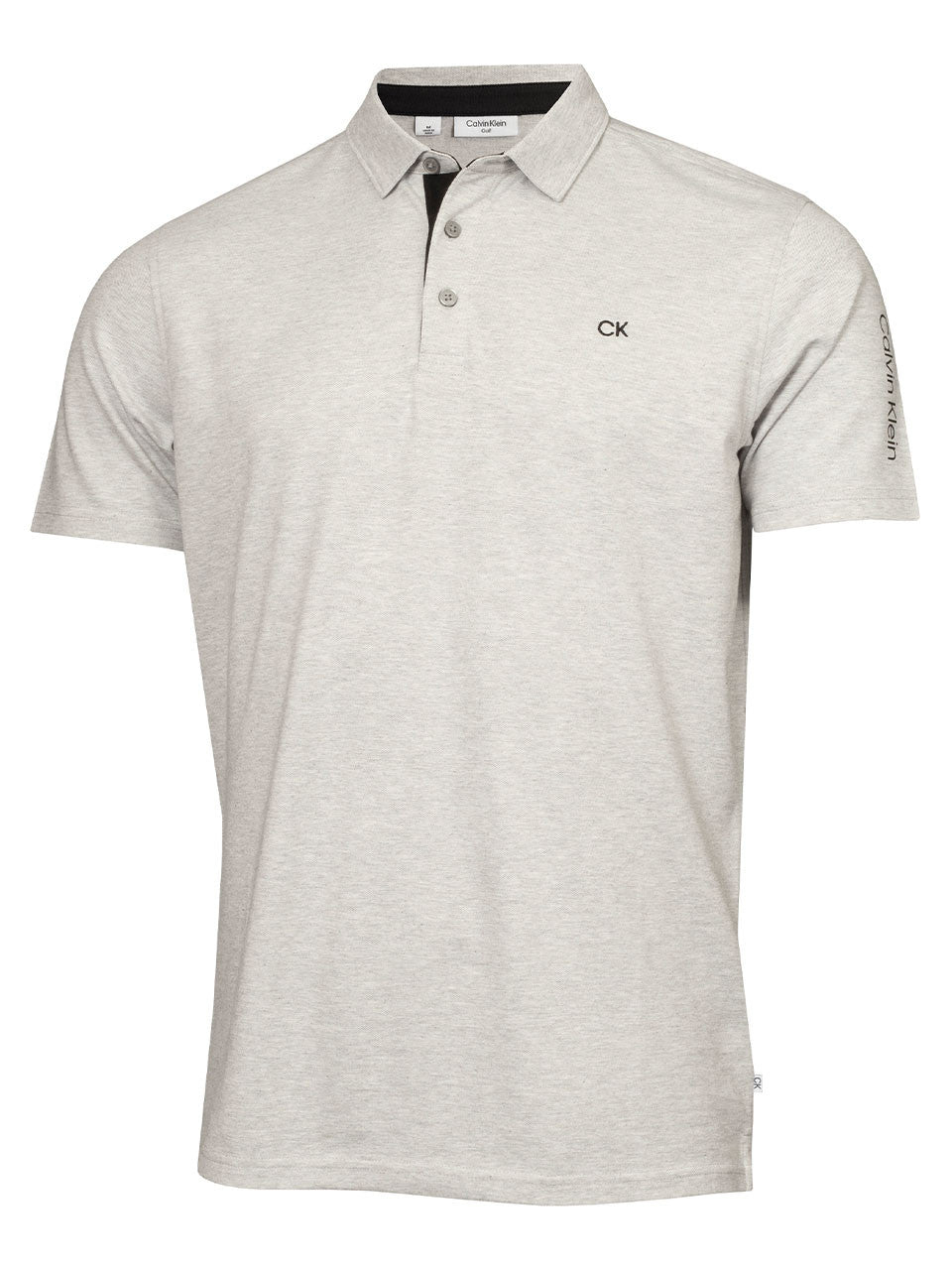 Calvin Klein Cotton Blend Uni Polo - Silver
