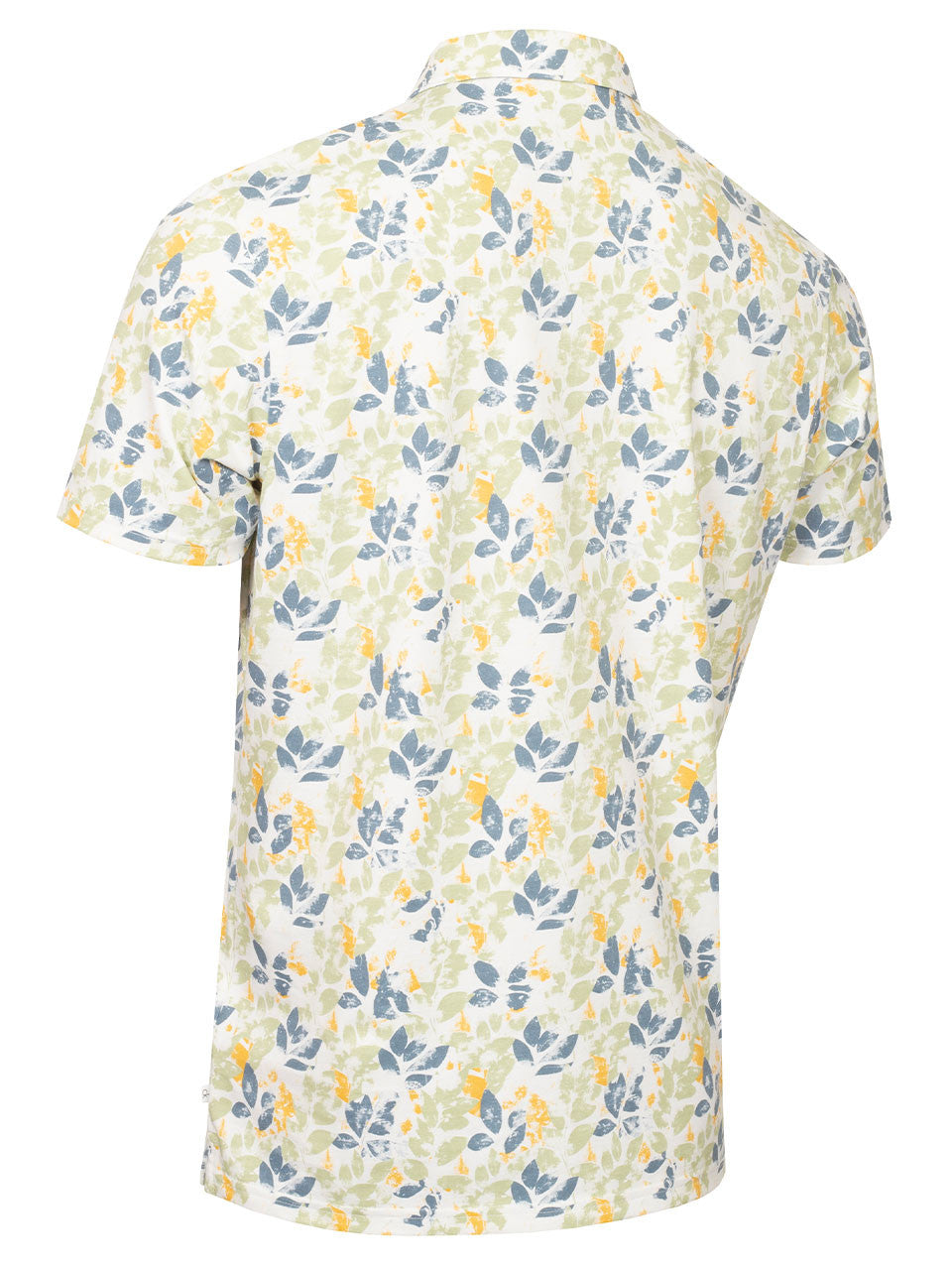 Calvin Klein Fletcher Printed Polo - Green/Denim
