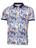 Calvin Klein Glitch Print Polo Shirt - Glitch Print