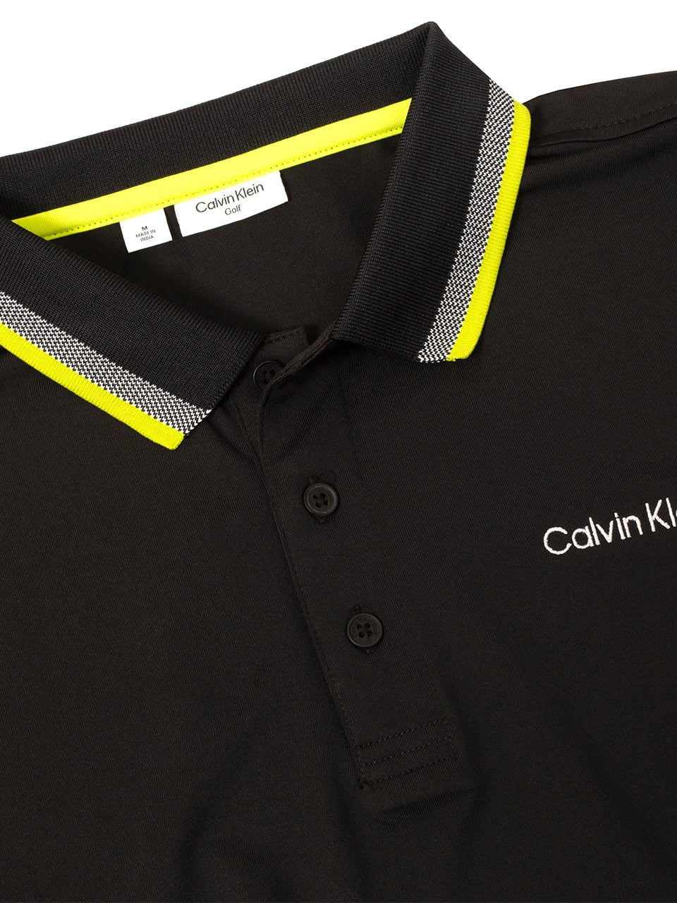 Calvin Klein Greenville Jersey Polo - Black
