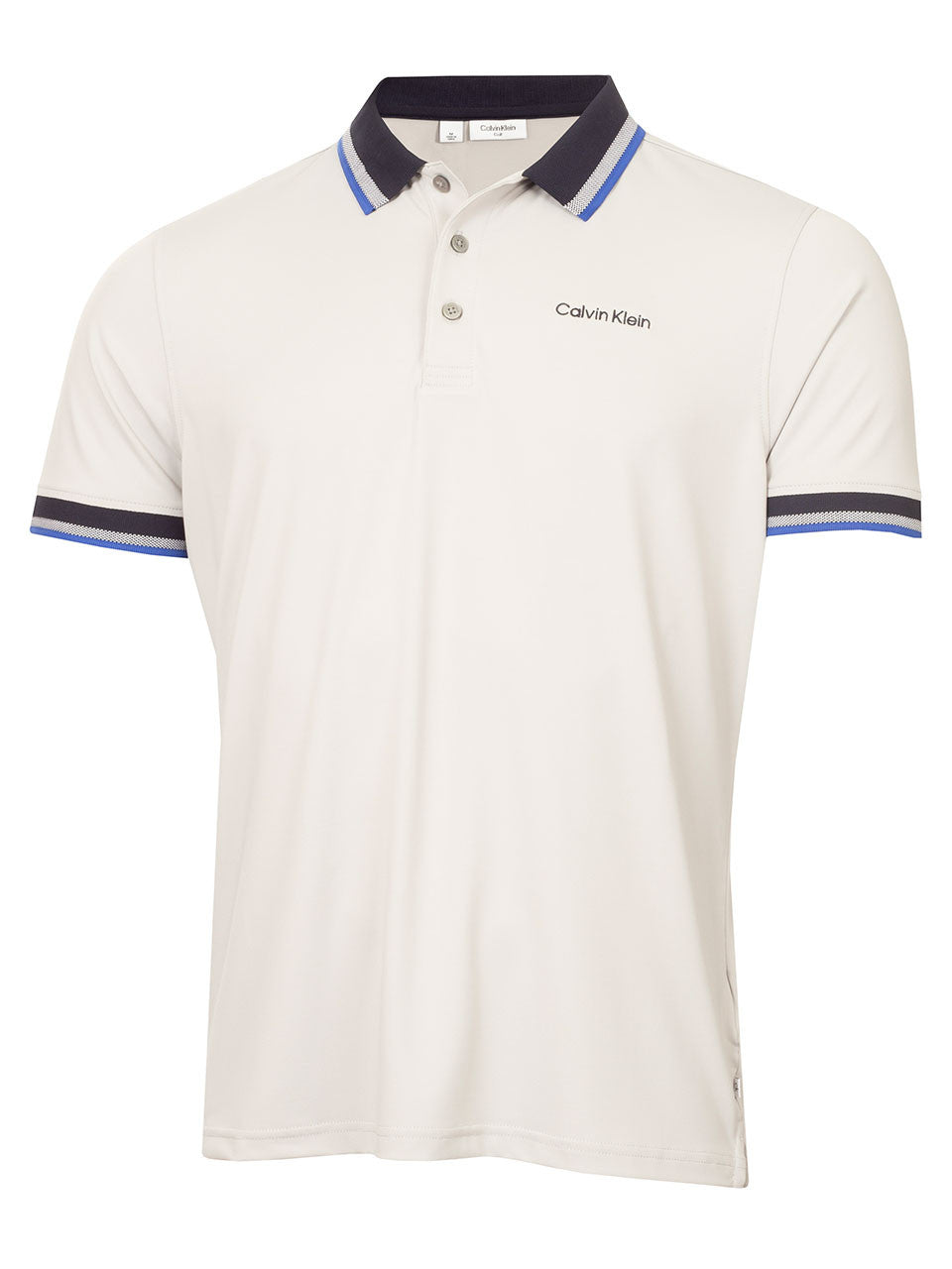 Calvin Klein Greenville Jersey Polo - Silver