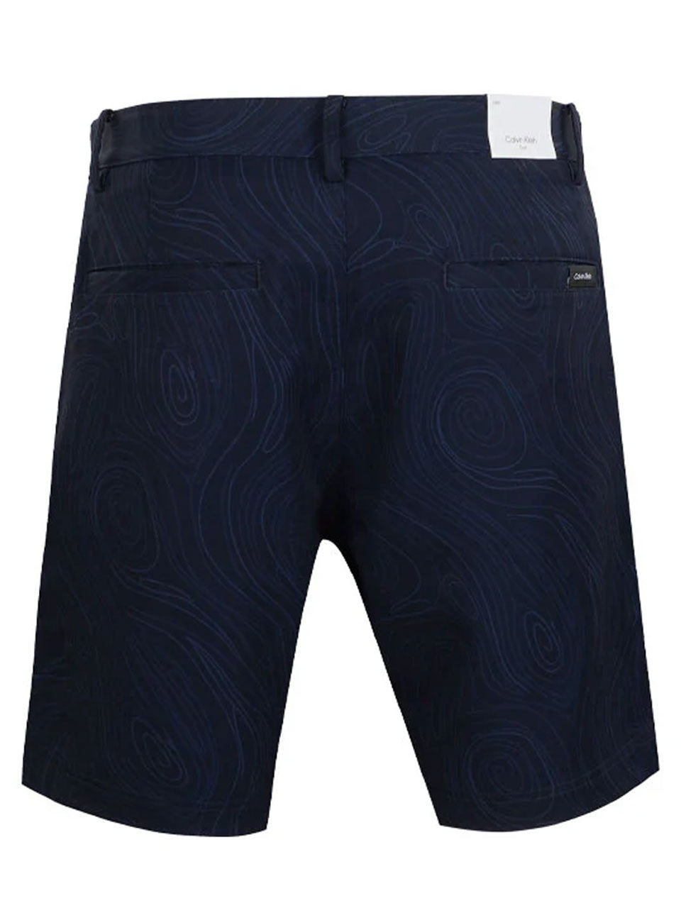 Calvin Klein Marble Print Bullet Short - Navy