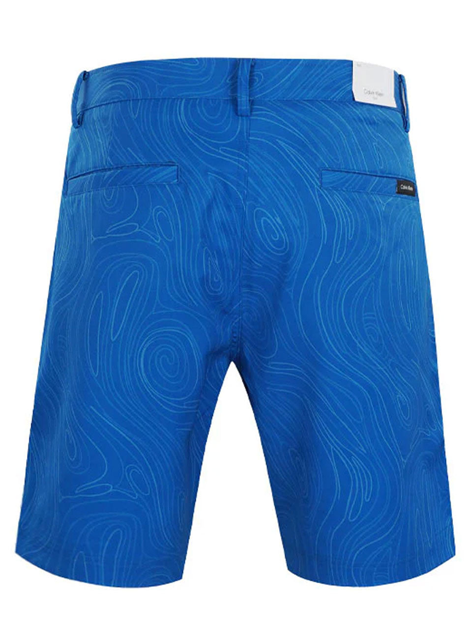 Calvin Klein Marble Print Bullet Short - Sapphire