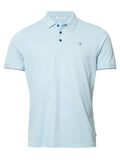 Calvin Klein Mason Cotton Blend Polo - Dusty Blue