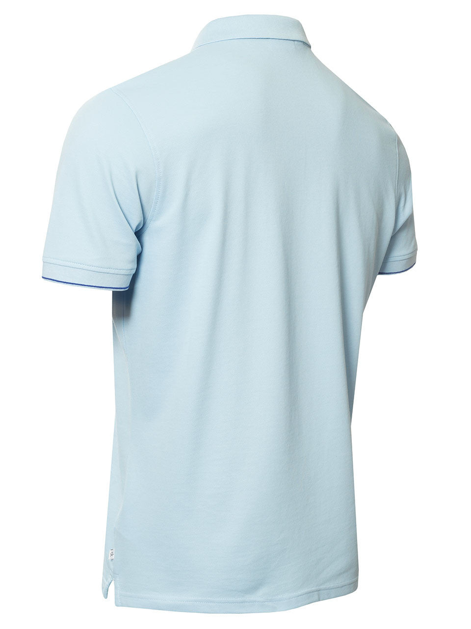 Calvin Klein Mason Cotton Blend Polo - Dusty Blue