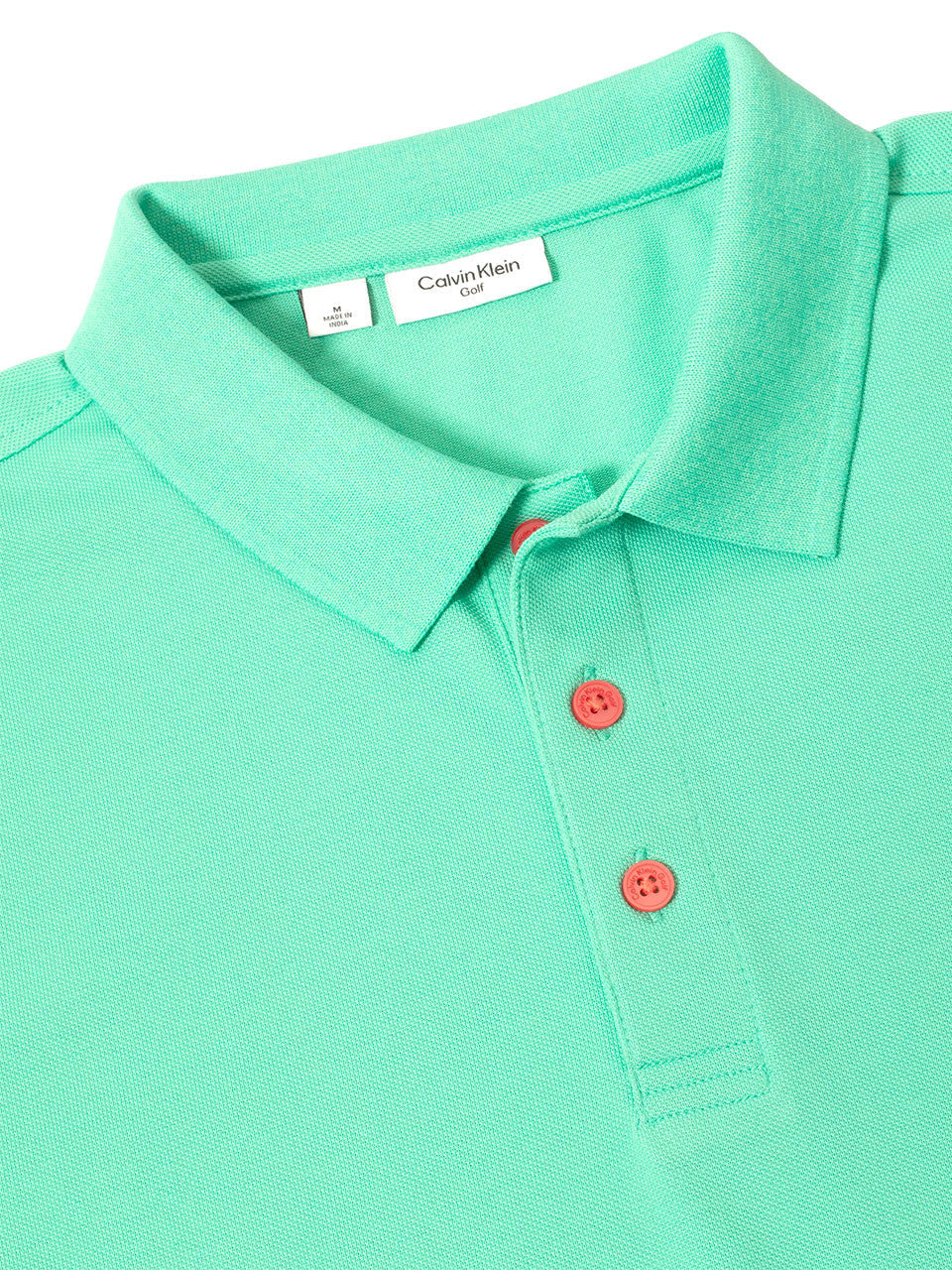Calvin Klein Mason Cotton Blend Polo - Mint