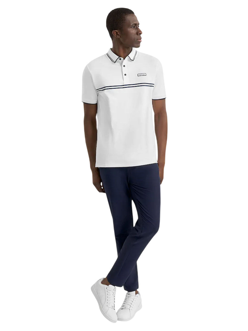 Calvin Klein Newtown Polo Shirt - White