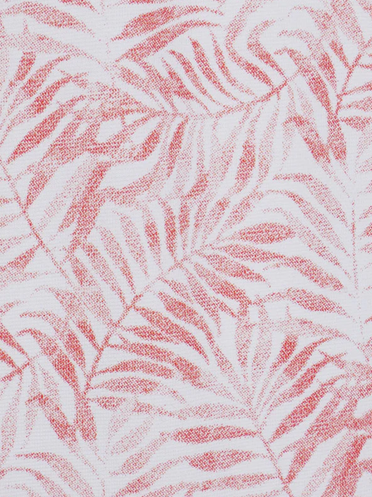 Calvin Klein Palm Printed Polo - Peach