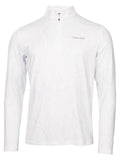 Calvin Klein Printed Newport Half Zip - White Marble
