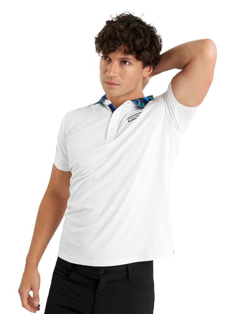 Calvin Klein Seabury Polo - White