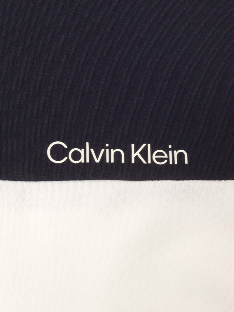 Calvin Klein Springhill Colourblock Polo Shirt - White