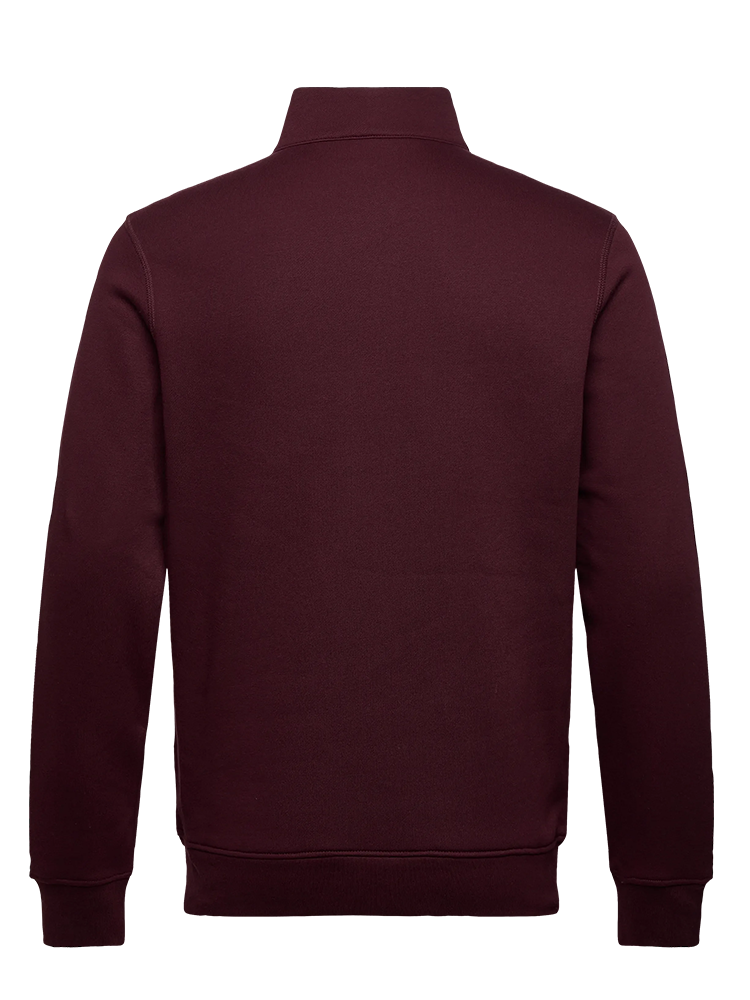 Calvin Klein West Lake Half Zip Layering - Burgundy