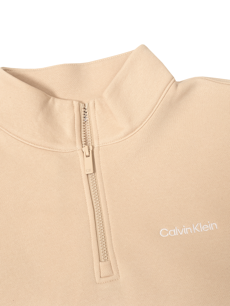 Calvin Klein West Lake Half Zip Layering - Sandstone
