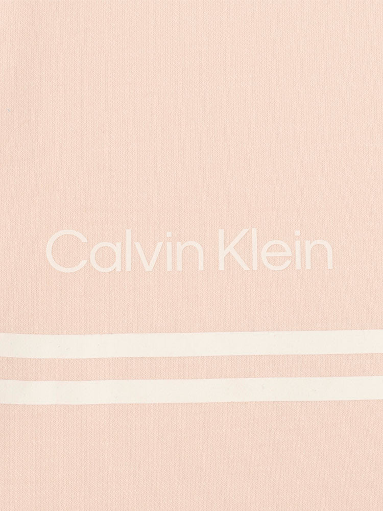 Calvin Klein Womens Bellevue Sleeveless Polo Shirt - Shell Pink