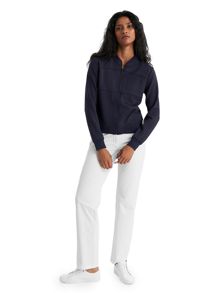 Calvin Klein Womens Freya Full Zip - Navy