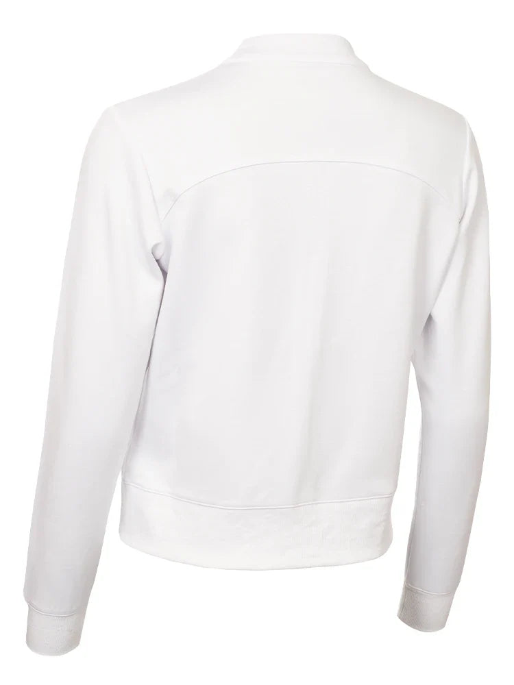 Calvin Klein Womens Freya Full Zip - White