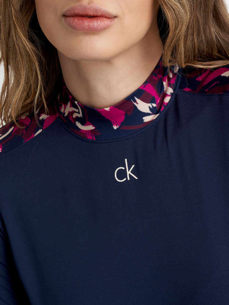Calvin Klein Womens Halsey Baselayer - Navy
