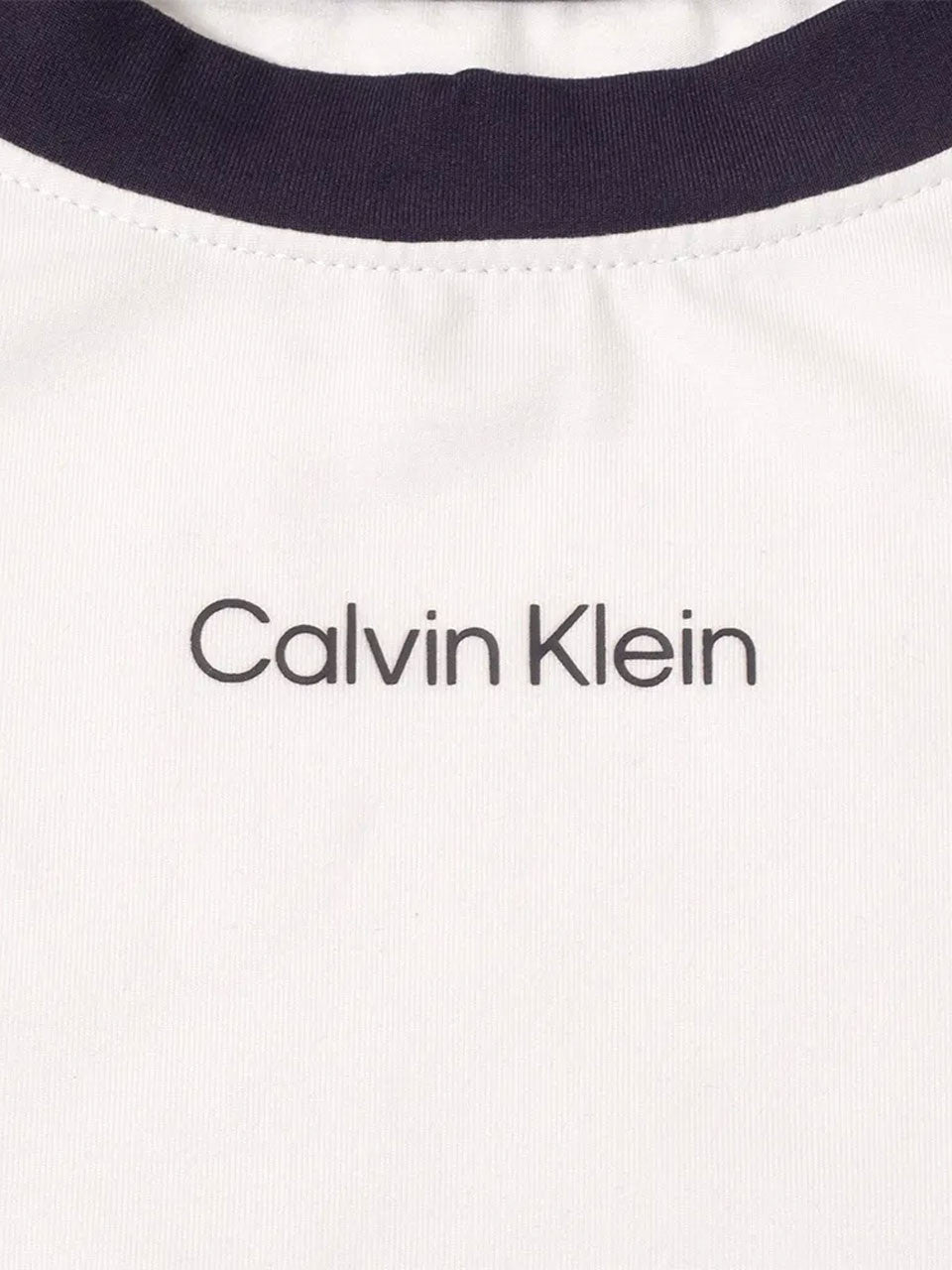 Calvin Klein Womens Leia Sleeveless Polo - White
