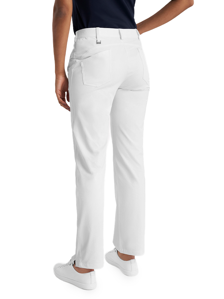 Calvin Klein Womens Weslyn Trouser - White