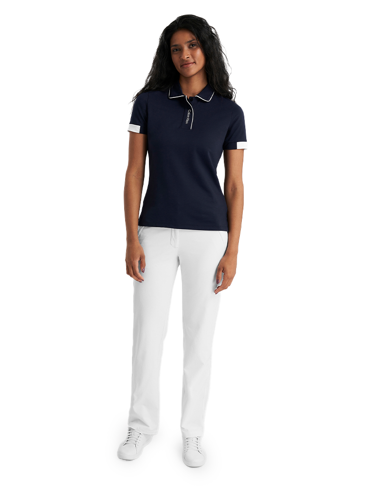 Calvin Klein Womens Weslyn Trouser - White