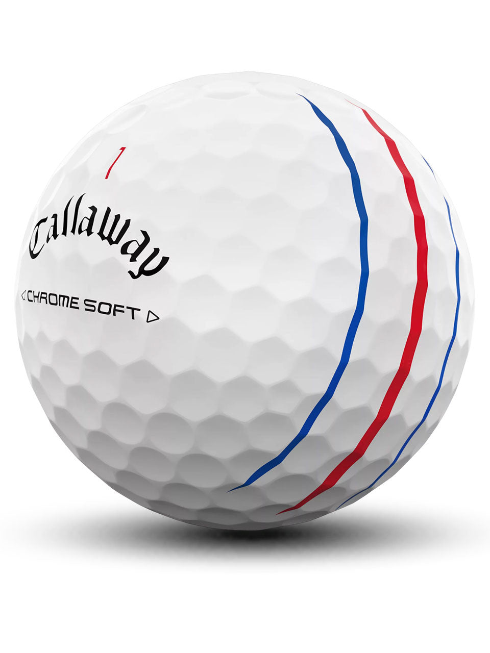 Chrome Soft Triple Track Golf Balls - 2 Dozen