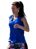 Daily Sports Women's Free Loose Tank - True Blue