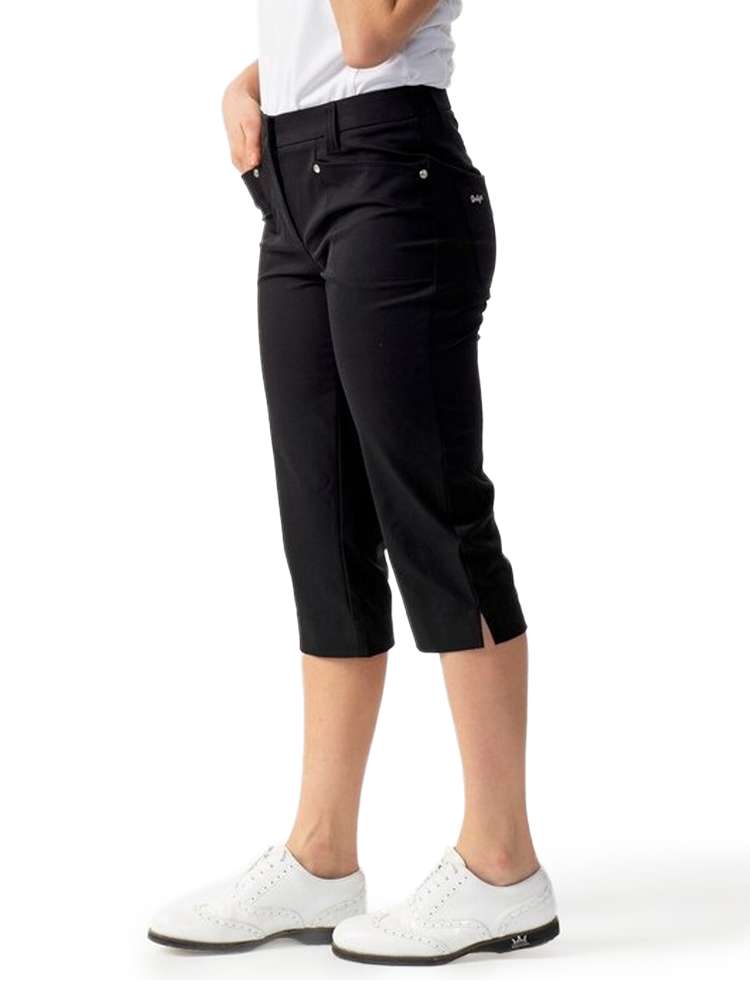 Daily Sports Womens Lyric Capri (74cm) - Black