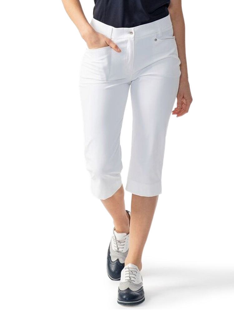 Daily Sports Womens Lyric Capri (74cm) - White