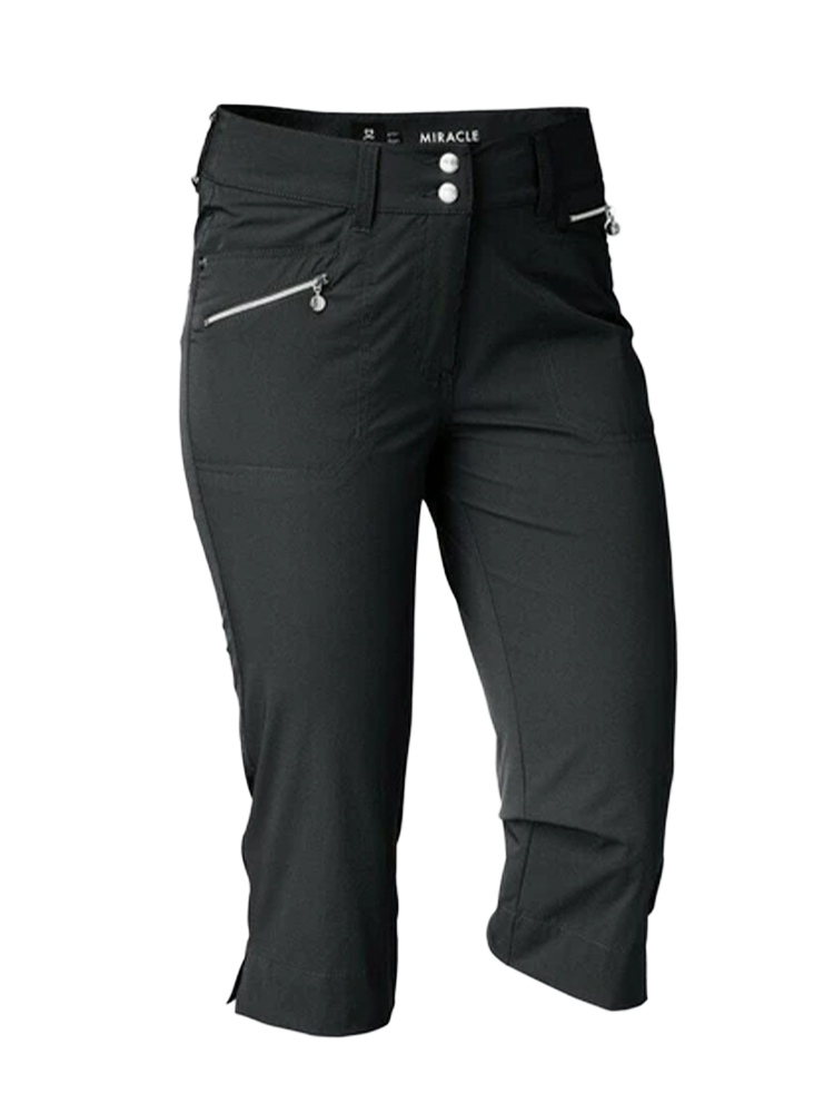 Daily Sports Womens Miracle Capri (74cm) - Black