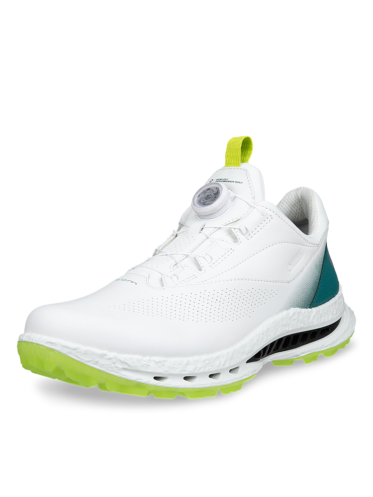 Ecco M BIOM C5 BOA Golf Shoes - White/Baygreen