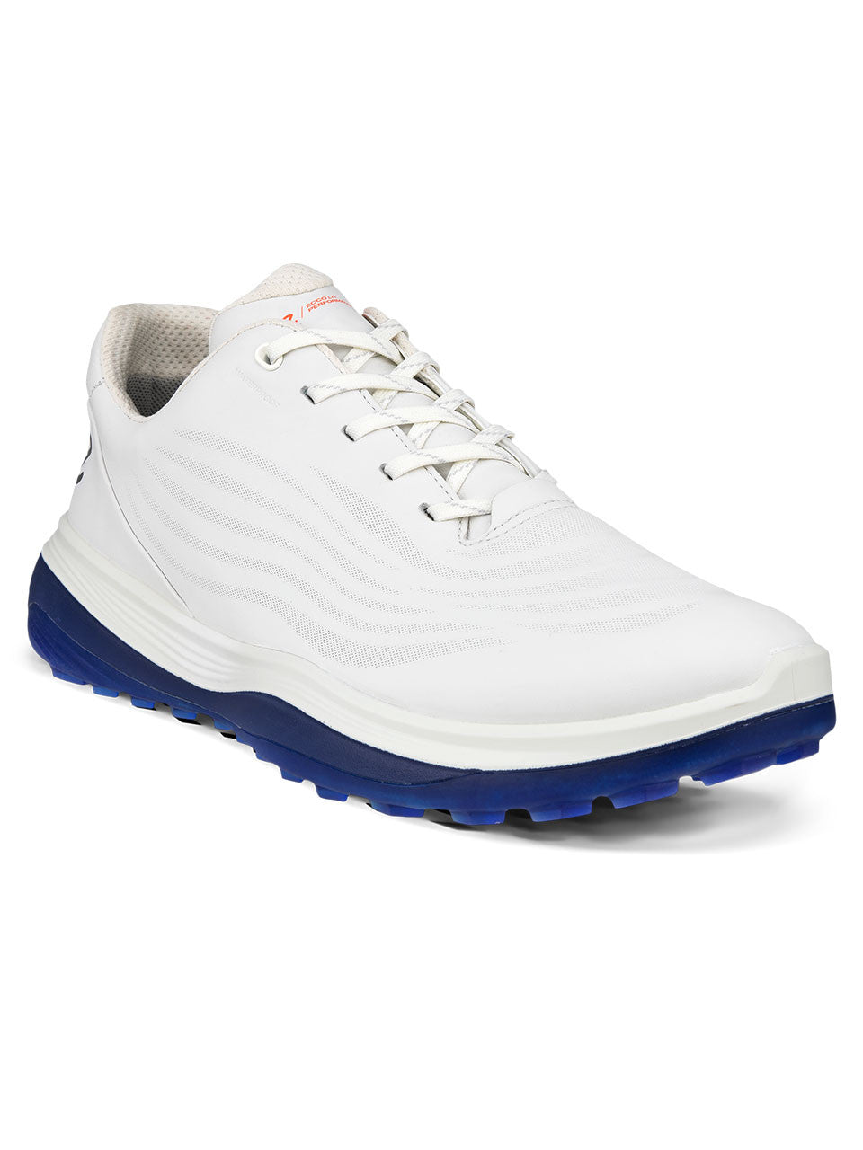 Ecco M LT1 Golf Shoes - White/Blue