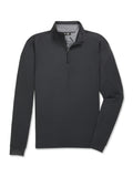 FootJoy Tonal Deco Diamond 1/4 Zip Midlayer (Athletic Fit) - Black