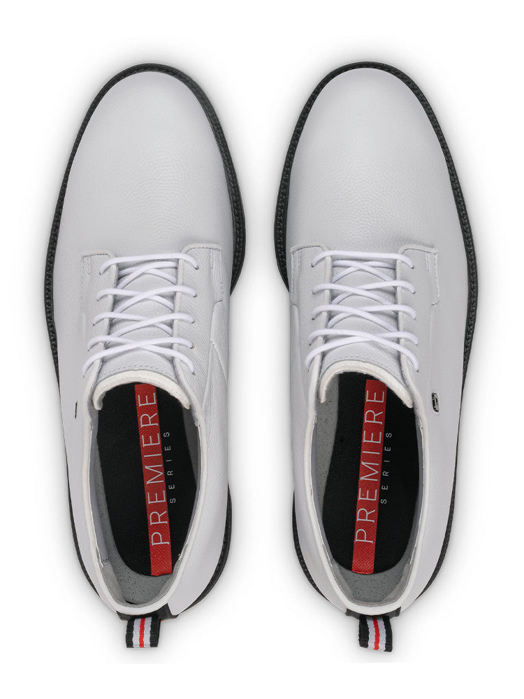 FootJoy Premiere Field LX  Energy Golf Shoes - White/Black/Red