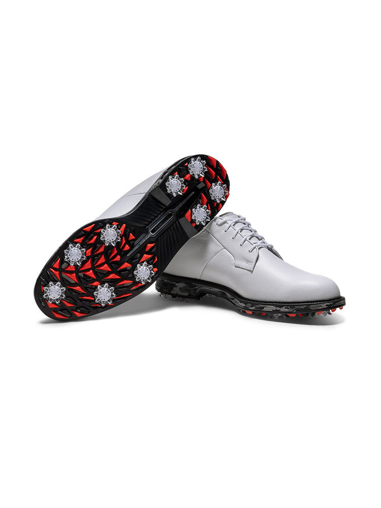 FootJoy Premiere Field LX Energy Golf Shoes - White/Black/Red-GolfMaker