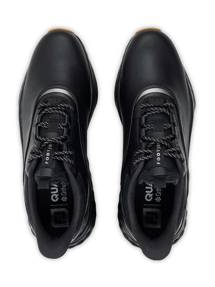 FootJoy Quantum Leather Golf Shoes - Black