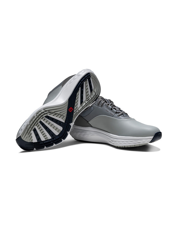 FootJoy Quantum Leather Golf Shoes - Grey