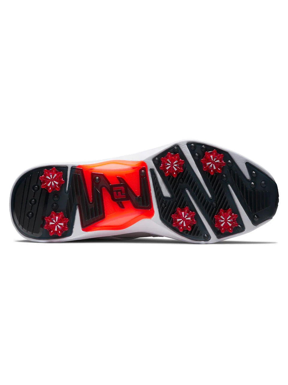 FootJoy HyperFlex Golf Shoes - White/Black/Red