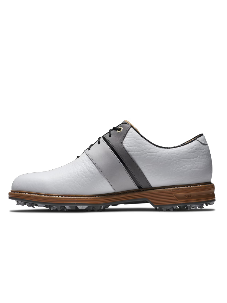 FootJoy Premiere Packard LX Golf Shoes - White/Charcoal