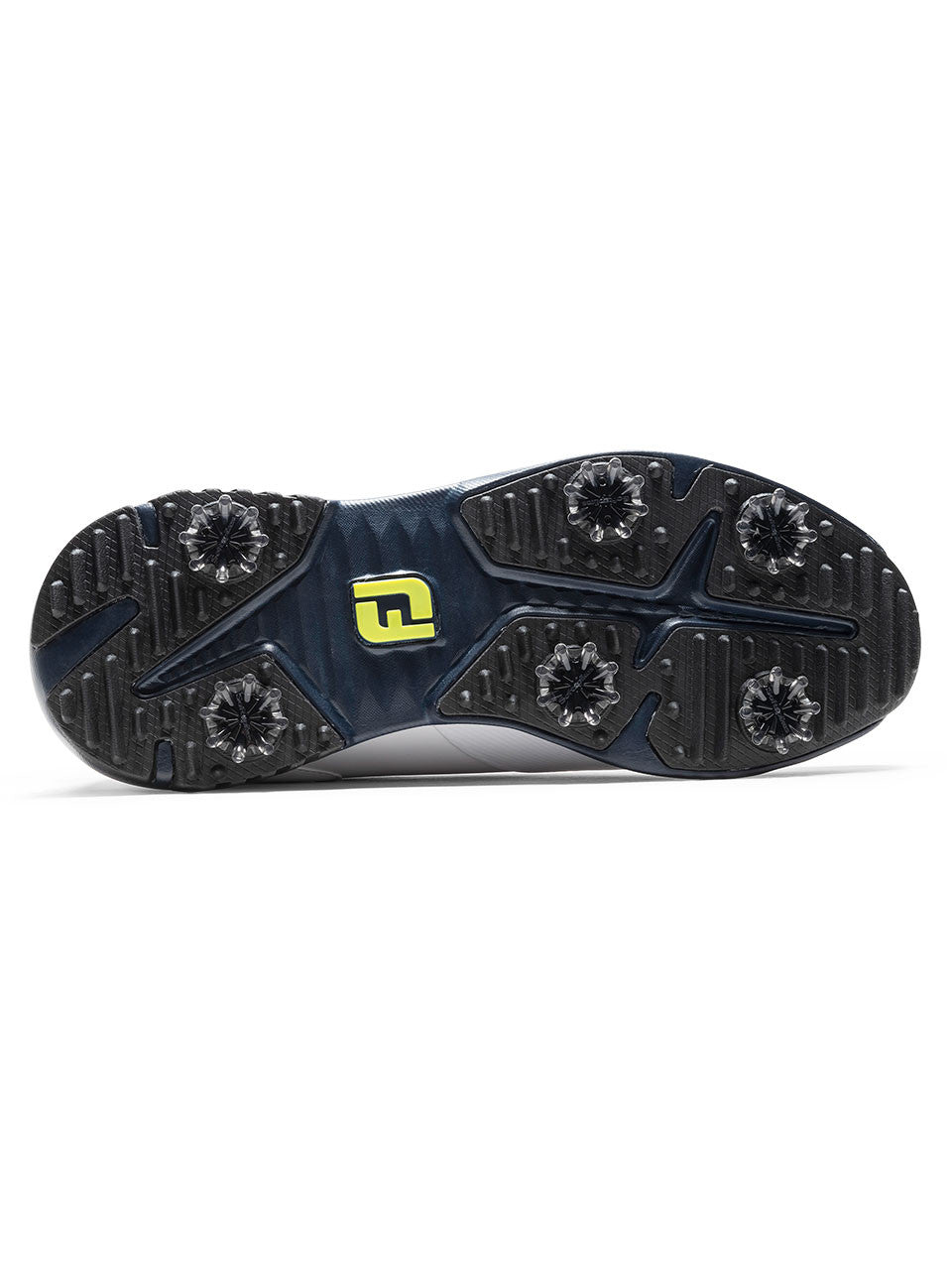 FootJoy Tour Rival Golf Shoes - White/Navy
