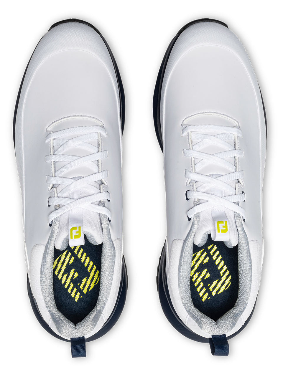 FootJoy Tour Rival Golf Shoes - White/Navy