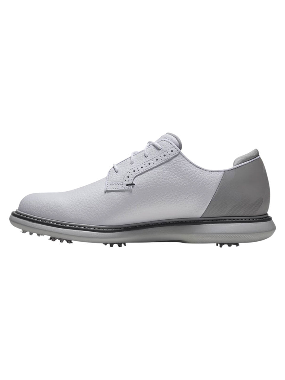FootJoy Traditions Golf Shoes - White/Grey/Black