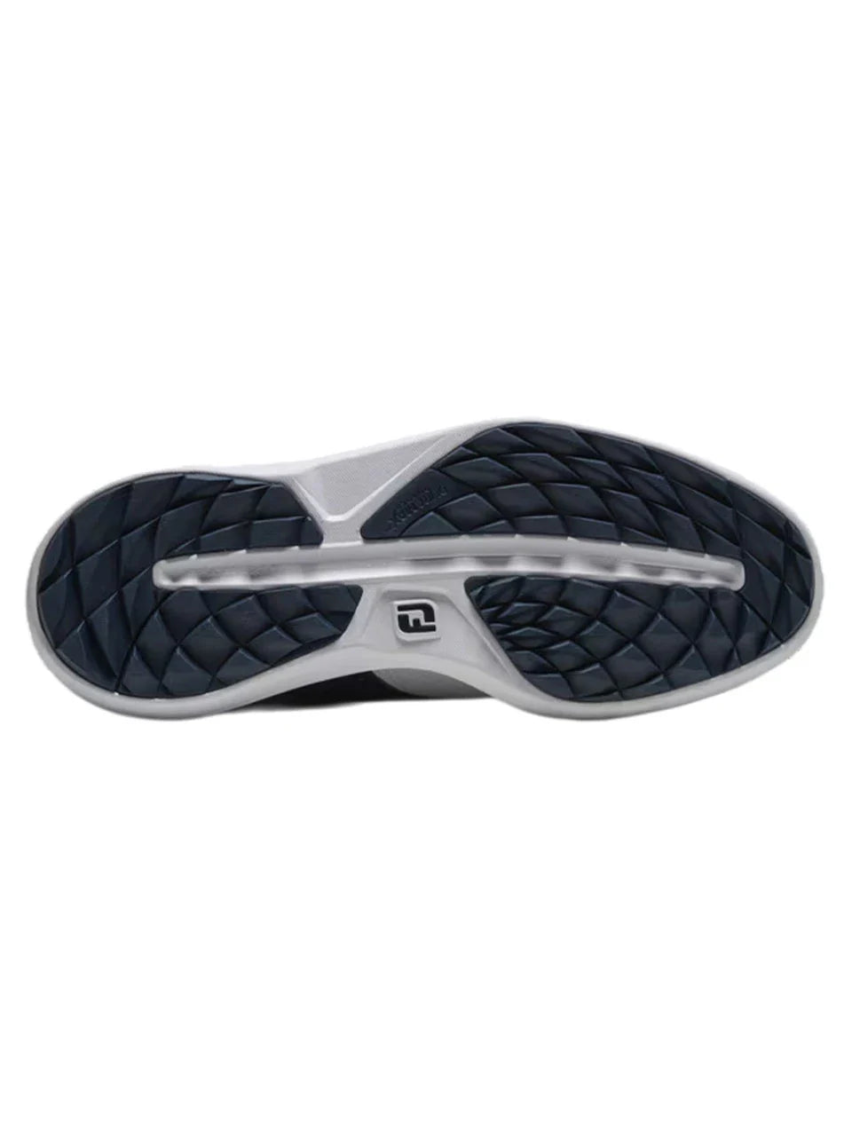 FootJoy Traditions Spikeless Golf Shoes - White/Navy